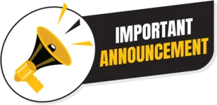 pngtree important announcement sign banner